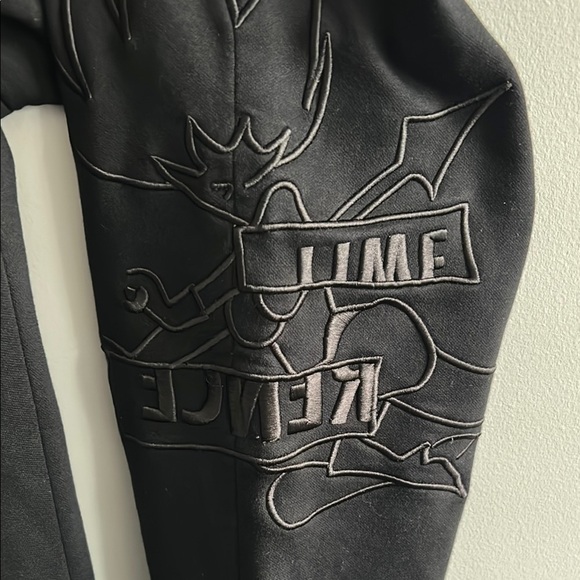 π₯π₯π₯Black Tapered Sweatpants with Elastic Waistband with good condition πππππ - Picture 7 of 11